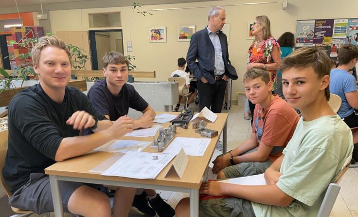 Schüler der NMS2 Bad Goisern (Foto: sds)