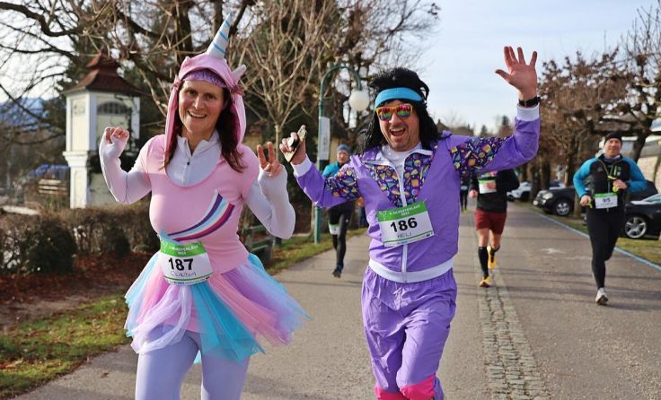 Spaß beim Silvesterlauf (Foto: Hörmandinger)