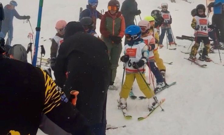 28 Kinder nahmen am Ski-Cross-Rennen am Feuerkogel teil. (Foto: Schi Klub Ebensee)