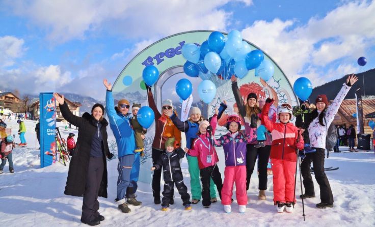 Viel Spaß für Groß und Klein beim Kinderschneefest in Gosau. (Foto: Hörmandinger)