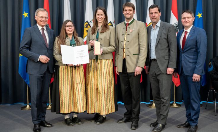Die Basmusikkapelle Laufen Gmunden-Engelhof (Foto: Peter C. Mayr)