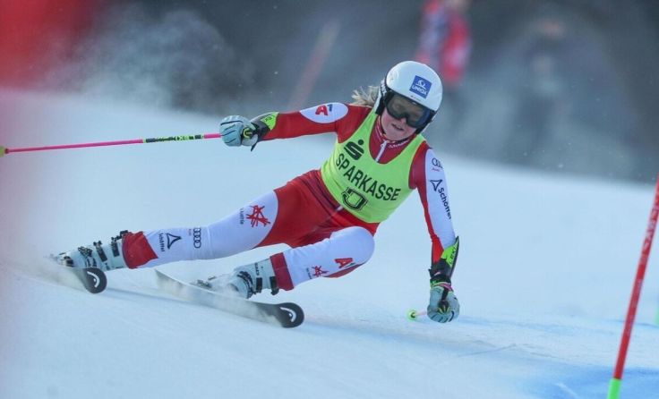 Yvonne Gadola am Weg zum Sieg in Tulfes. (Foto: Robert Roschmann)