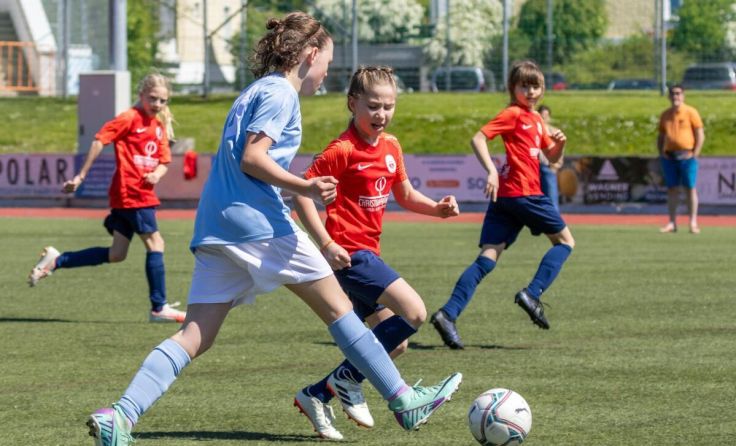 U12 Mädchenturnier beim Youngstar Cup in Gmunden. (Foto: Alexander Schicho)