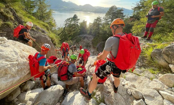 Einsätze am Traunstein passieren für die Bergrettung Gmunden häufig. (Foto: Bergrettung Gmunden)