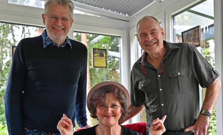 Stefan Nützel, Angelika Toma und Andrew Judd (von links) (Foto: Wilfried Fischer)