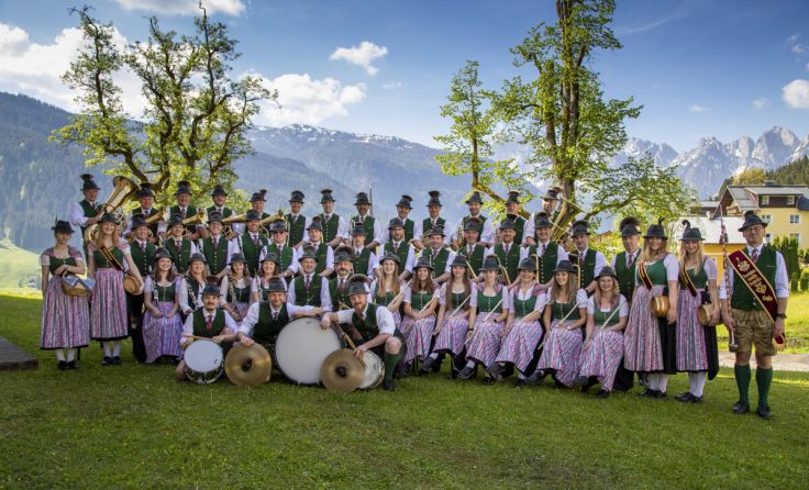 1874, vor 150 Jahren, gab es die erste Ausrückung der Trachtenmusikkapelle Gosau. (Foto: TMK Gosau)