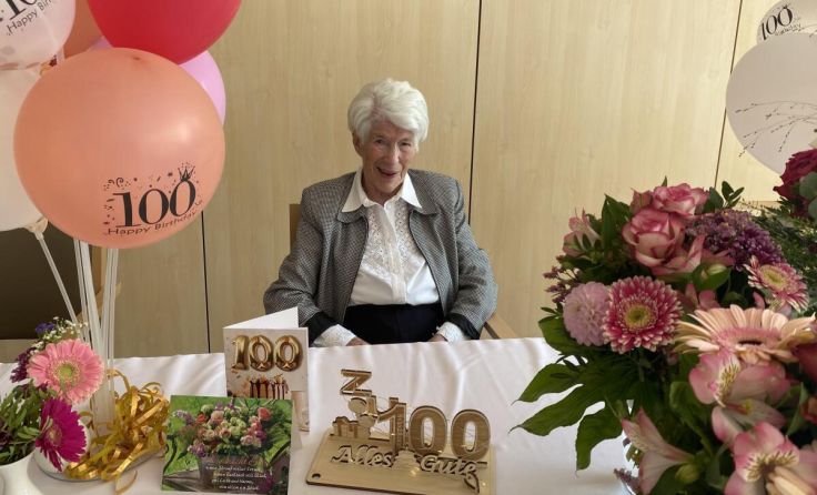 Die Jubilarin Josefine Langthaler (Foto: Nina Zandonella)