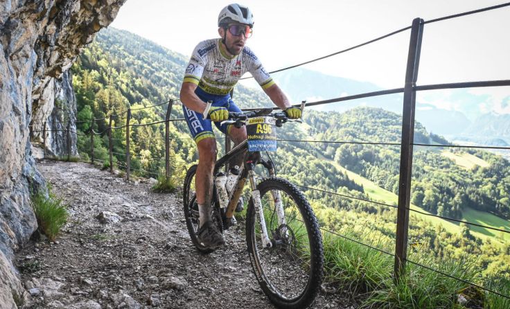 Johannes Hufnagl bei der Salzkammergut Trophy. (Foto: Sportograf)