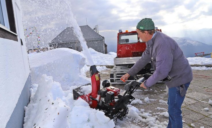 Ein Mittelmeertief bescherte einen Winter im September. (Foto: Hörmandinger)