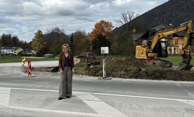 Die Arbeiten zur Schaffung einer sicheren Querung haben begonnen. (Foto: Stadtgemeinde Bad Ischl)