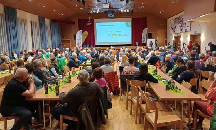 Volles Haus bei der Abendveranstaltung. (Foto: NF Bad Goisern)
