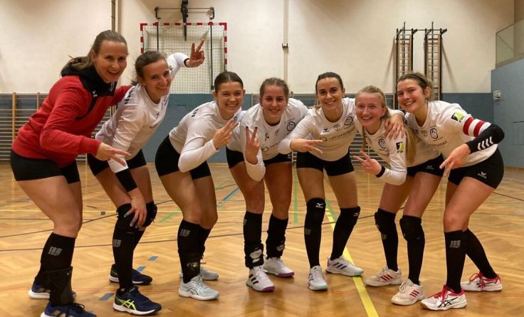 Die Paper-Girls sind in der Halle wieder angekommen. (Foto: Askö Laakirchen Papier)
