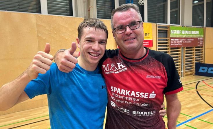 Jonas Promberger und Ivan Karabec (von links) (Foto: SPG muki Ebensee)
