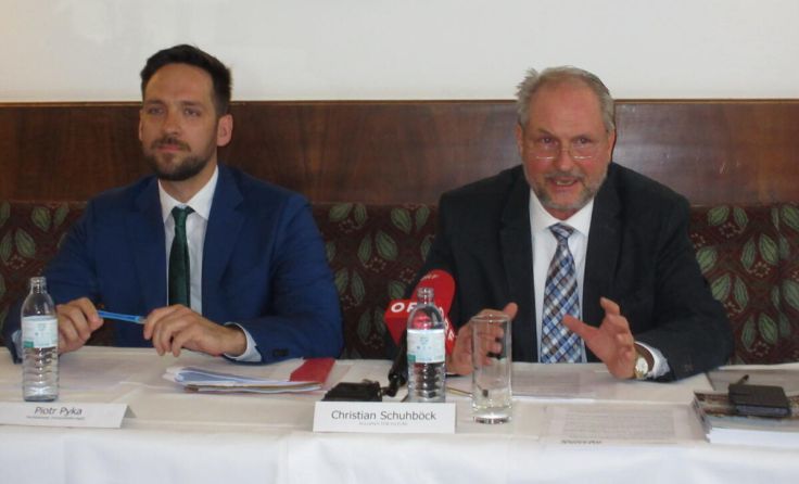 Piotr Pyka und Christain Schuböck (von links) (Foto: Alliance for Nature)