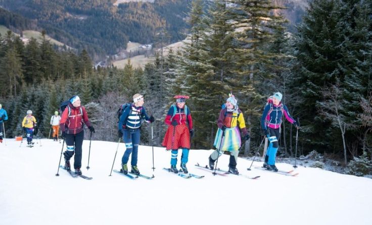 Höhenmeter sammeln für einen guten Zweck. (Foto: Dachstein West)