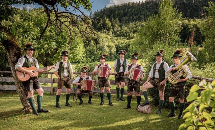 Aberseea Musikanten und Pascher (Foto: Aberseea Musikanten und Pascher)