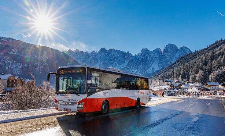 Die Busanbildung von und nach Gosau wird wieder verbessert. (Foto: OÖVV)