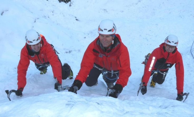 Perfekte Bedingungen bei der Winterübung. (Foto: BRD Bad Goisern)