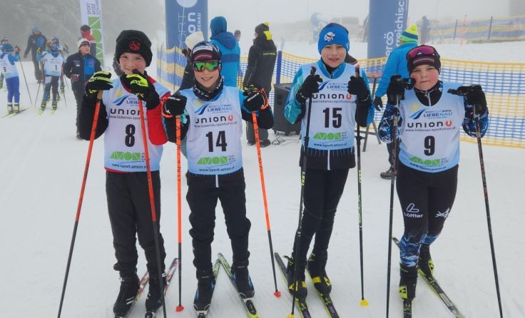 Das Ischler Langlauf-Team. (Foto: BG/BRG Bad Ischl)