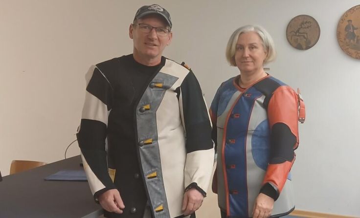 Andrea Hofmann und Thomas Riedler (Foto: SV Scharnstein Thann)