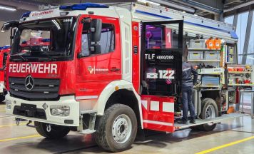 Neues Tanklöschfahrzeug für die Feuerwehr Bad Goisern
