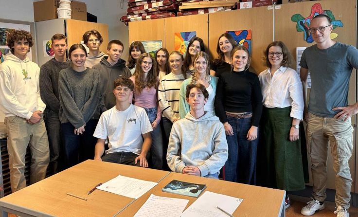 Workshop zu Kunst und KI. (Foto: BG/BRG Bad Ischl)