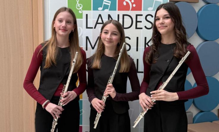Katharina Trawöger, Caroline Baumgartner, Julia Putz (von links) (Foto: Isolde Hofer)