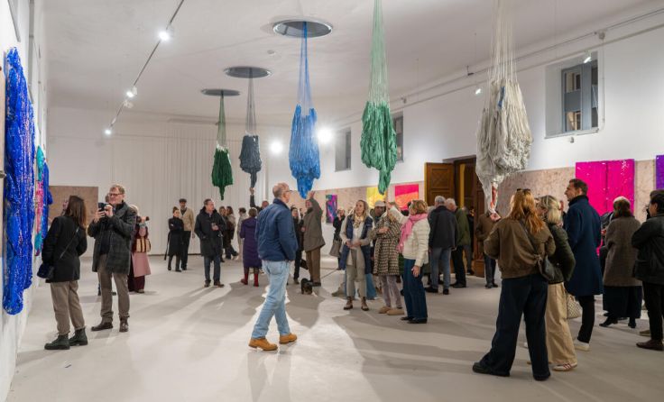 Ausstellungseröffnung in den Stallungen der Kaiservilla. (Foto: plamberger fotografie)