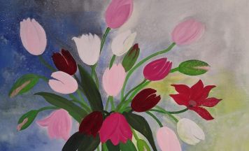 Bad Goiserern Brigitte Scheutz zeigt neue Bilder im Vivea Hotel