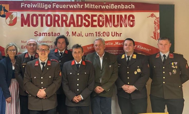 Jahresvollversammlung der FF Mitterweißenbach. (Foto: ff-badischl.at)