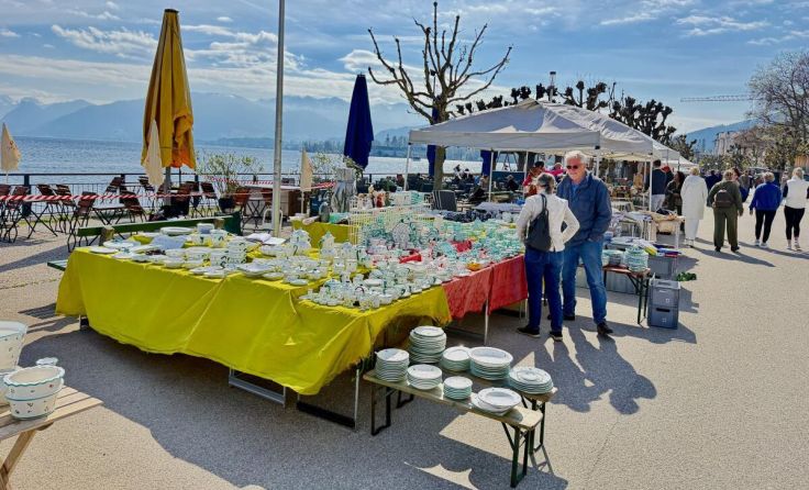 Raritäten- und Antiquitätenmarkt in Gmunden. (Foto: Peter Sommer)