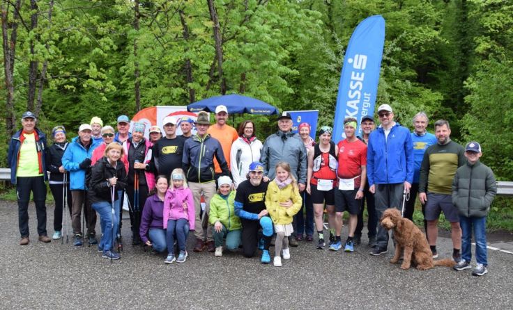 Teilnehmer beim letztjährigen Lauf mit Start am Ischler Rechensteg. (Foto: Lions Club Bad Ischl)