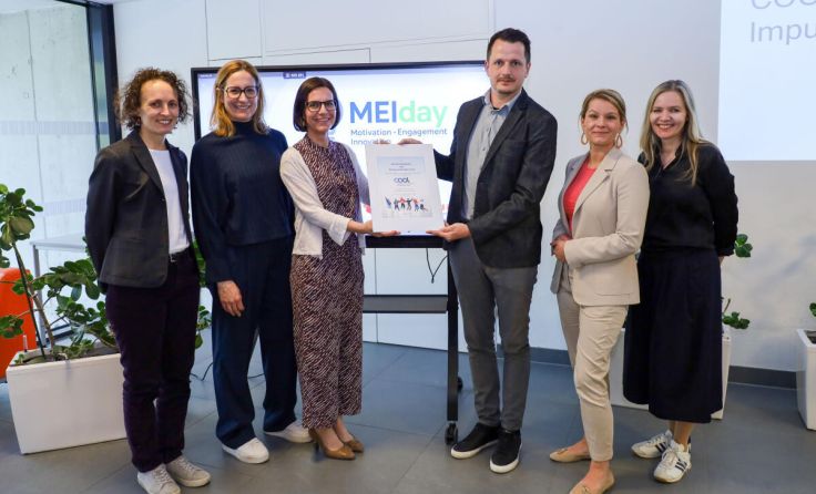 Zertifizierung zur COOL-Impulsschule. (Foto: BHAK Bad Ischl)