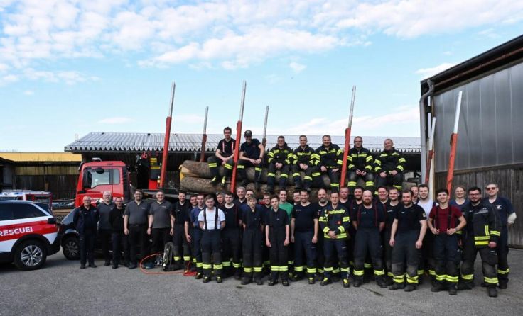 Technische Fortbildung im Feuerwehrhaus Altmünster. (Foto: FF Altmünster/Fischer)