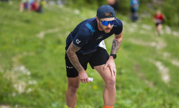 Fast geschafft: Der letzte Steilhang beim Katrin Berglauf. (Foto: Marc Schwarz Photo)