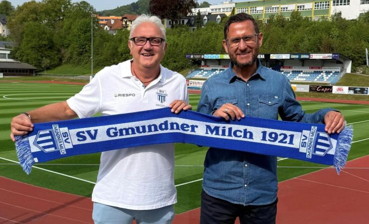Gerhard Riedl und Markus Allerstorfer (von links) (Foto: SV Gmundner Milch)
