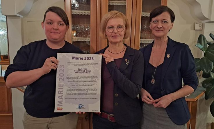 V. l. Elisabeth Glawitsch, Heidi Wabro, Sabine Schatz (Foto: Gerlinde Riegler-Aspelmayr)
