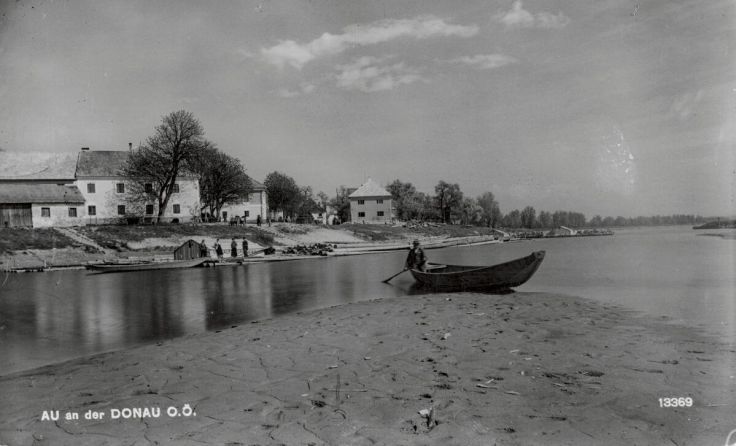 Historische Aufnahme aus Au an der Donau (Foto: Sammlung Gstöttenmayer)