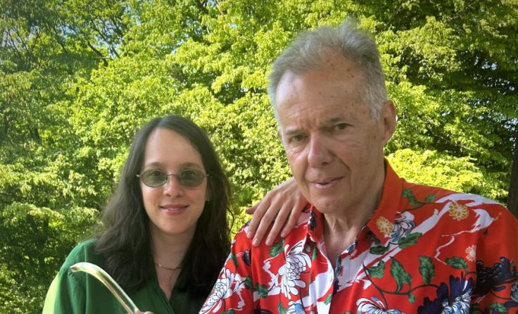 Vater und Tochter laden ein (Foto: privat)