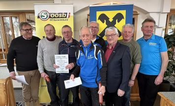 OÖ Seniorenbund Bezirkssieger im Eisstockschießen ist wieder die Ortsgruppe Naarn