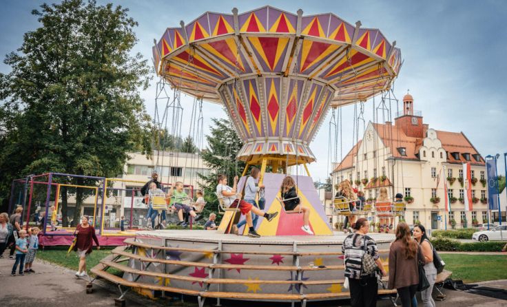 Am Schallerbacher Marktfest gibt es Unterhaltung für Groß und Klein. (Foto: Sophia Hartsch)