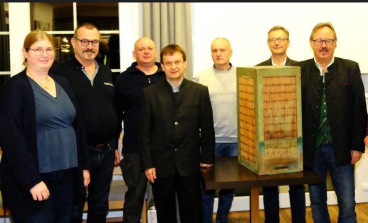 Der neue Vorstand der Schartner Imker (Foto: Gerhard Holzer)