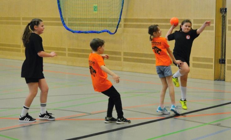 Die Handballminis zeigten Können, aber auch Teamgeist und Fairness. (Foto: Handballclub Eferding)