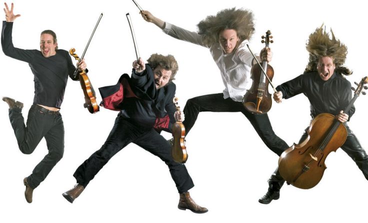 Das SSQ Spring String Quartet tritt in Aschach auf. (Foto: Martin Arbeithuber)