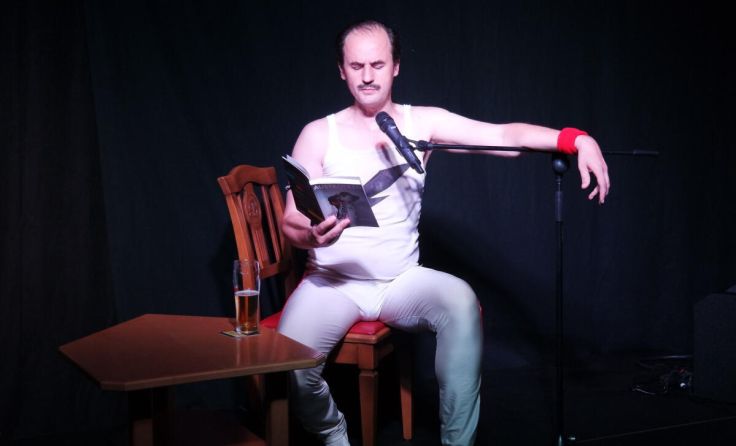 Austrofred gibt eine Lesung mit Konzert in Waizenkirchen. (Foto: Katrin Wagner)