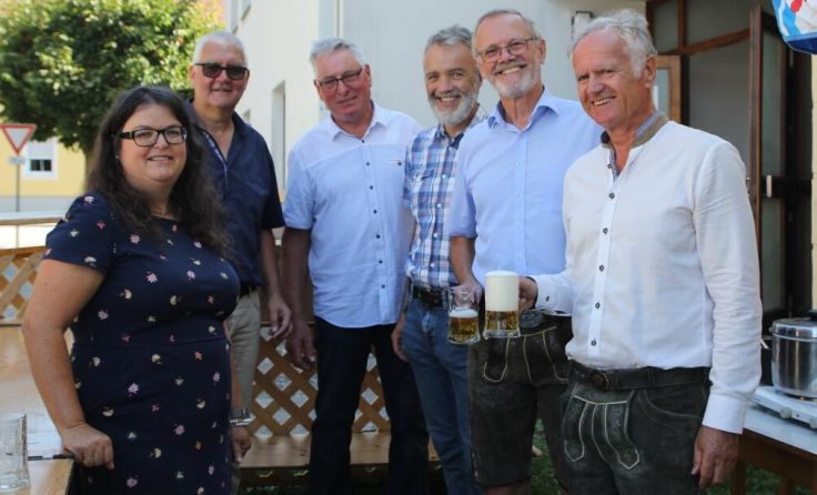 Das Samareiner Pfarrteam lädt zum Pfarrfrühschoppen. (Foto: Eva Wahlmüller)