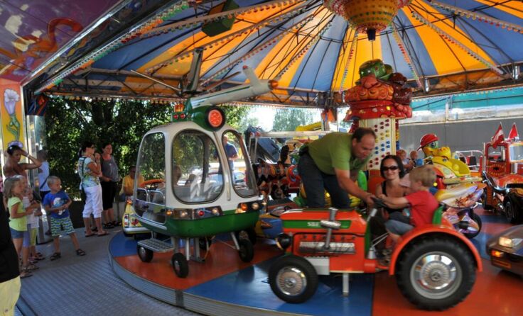 Am Kindernachmittag gelten im Vergnügungspark ermäßigte Preise. (Foto: Gemeinde Kallham)
