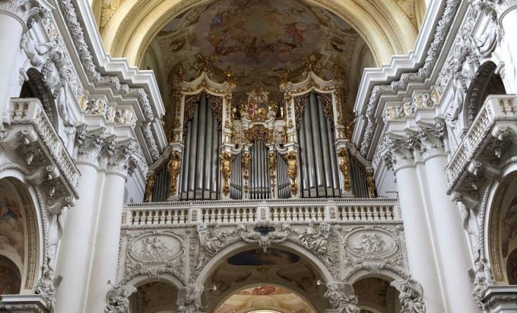 Die Brucknerorgel in der Basilika kann besichtigt werden. (Foto: privat)