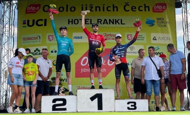 Riccardo Zoidl erreichte auf der Kaiseretappe in Südböhmen Platz drei. (Foto: RSW)