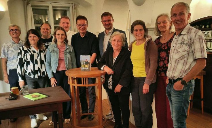 Rudolf Anschober war zu Gast bei den Grünen Bezirk Eferding. (Foto: privat)